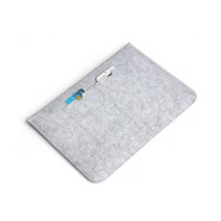 Funda para portátil de fieltro de lana estilo envolvente al por mayor para Mac Book