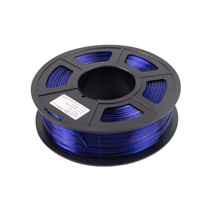 Isanmate पीएलए एबीएस petg प्रयोगशाला मॉडल 3d प्रिंटर फिलामेंट petg bleu पारदर्शी 1.75mm 1kg - Product Image 2