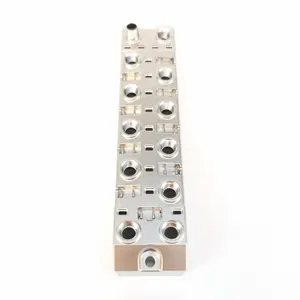 Tùy chỉnh trung tâm gia công lỗ sâu khoan Doanh nhôm anodizing CNC quay