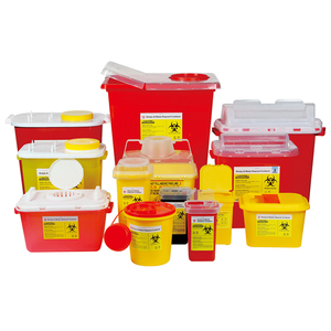 Contenedor Desechable Profesional Personalizado de 1L (1 Cuarto de Galón) para Desechar Jeringas, para Uso Médico - Product Image 2