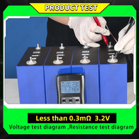 Baterai LiFePO4 HYL IMR 18650 3.2V 360Ah Baru, 10000 Siklus, Dapat Diisi Ulang, DIY 12V 24V 48V RV EV Energi Rumah, Golf Cart