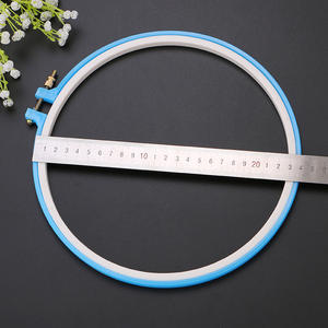 Aros de bordado, anillo de aro de punto de cruz de círculo de plástico de 3,4 pulgadas a 10,2 pulgadas - Product Image 4