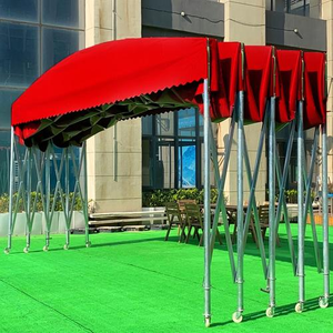 Carpa de Metal Resistente y Duradera para Clima Frío, Temporal, de 4 m, Móvil, para Lavado de Autos, Estacionamiento, en <span class=keywords><strong>Venta</strong></span> - Product Image 2
