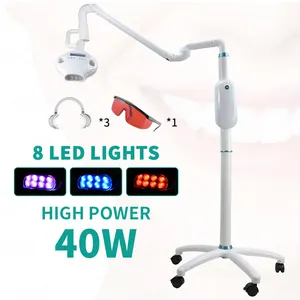 Luce portatile 40W della macchina di sbiancamento dei denti della lampada M68 LED della clinica