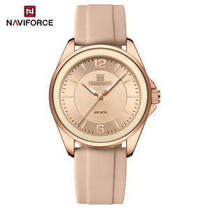 Nouvelle Arrivée Montre 5068 Boîtier en Alliage Bracelet en Silicone Lumineuse Quartz Standard Étanche Luxe pour Femme Idéale comme Cadeau - Product Image 4