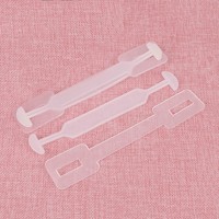 Poignées en plastique de haute qualité pour emballages cadeaux, boîtes en carton, couleur personnalisée, poignée de boîte cadeau en plastique, vente en gros