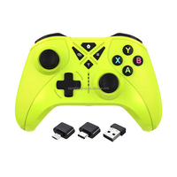 Manette de jeu sans fil 2,4 G à double vibration 600 mAh pour PC/TV Box/Décodeur/PS3/Switch avec Turbo – Vente en gros