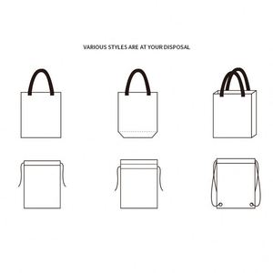 Sac en toile de jute personnalisé avec logo promotionnel pour entreprise, pochette, sacs cadeaux - Product Image 4