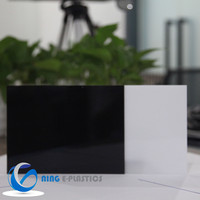 Hoja Ning E-Plastics PMMA Tamaño personalizado Techo Color Acrílico Hoja acrílica sólida