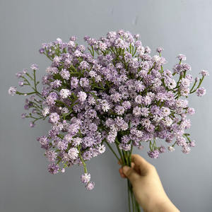 Mini Flores Artificiales <span class=keywords><strong>de</strong></span> Baby's Breath para Ramos <span class=keywords><strong>de</strong></span> Boda, Accesorios <span class=keywords><strong>de</strong></span> Fotografía, Decoración del Hogar, Venta al por Mayor, Color Personalizado OEM, Longitud <span class=keywords><strong>de</strong></span> Tallo Realista - Product Image 2