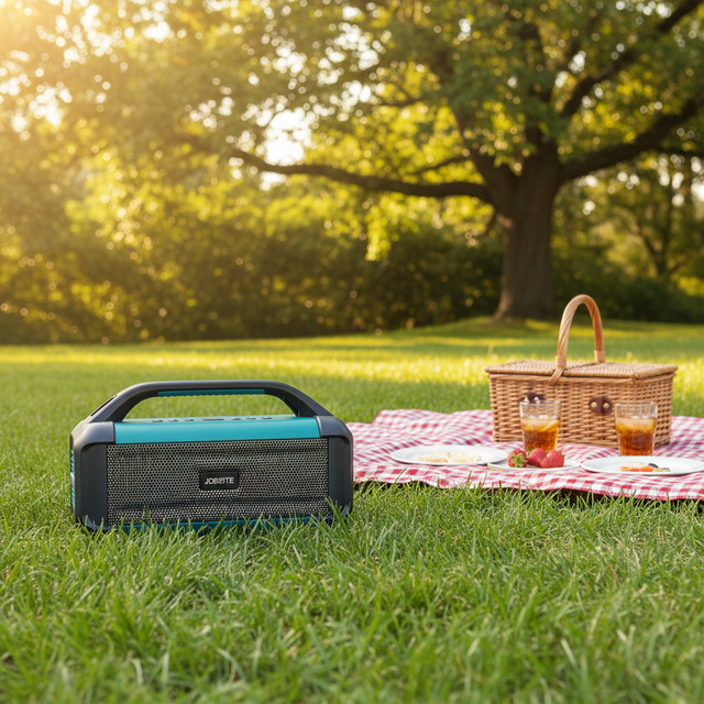 2000mAh Lithium Battery Powered Waterproof Durable Eco-Friendly Compact Portable Speaker Kit Household Car RV Hotel Outdoor Use