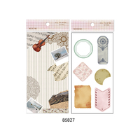 2 autocollants de scrapbooking nekyi, papier esthétique Original personnalisé, pour les adhésifs
