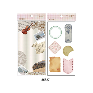 2 autocollants de <span class=keywords><strong>scrapbooking</strong></span> nekyi, papier esthétique Original personnalisé, pour les adhésifs - Product Image 3