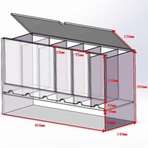 Bộ Tăng Cường Thẻ Giao Dịch Hiển Thị Rõ Ràng Bằng Acrylic Tùy Chỉnh Cho Người Giao Dịch Thẻ - Product Image 3