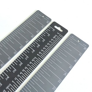 Regla de pesca de aleación de aluminio, herramienta de medición de longitud impermeable de 18, 28, 32 y 38 pulgadas para pesca en agua dulce - Product Image 2