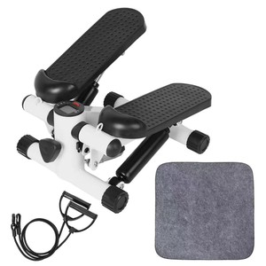 Mini <span class=keywords><strong>stepper</strong></span> pliable silencieux avec bandes de résistance pour l'entraînement cardio à domicile et au bureau et la perte de poids efficace, modèle 702 - Product Image 1