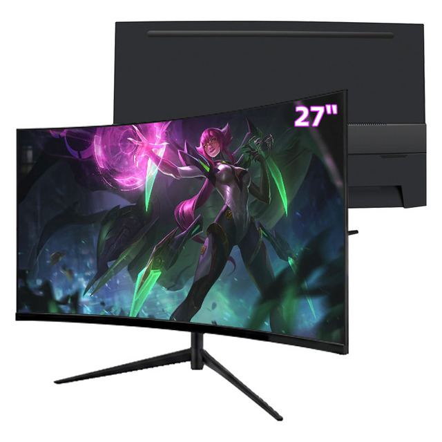 27 Inch Curved VA 4K 240Hz 1ms R1500 Gaming Monitor with Anti-Glare Blue Light Filter Flicker-Free for Office/Entertainment Use