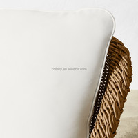 Canapés et chaises longues en rotin FERLY, design toutes saisons, meubles d'extérieur, meubles de jardin