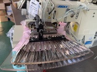 JOCKY JK1425PTV-DD Machine à coudre multi-aiguilles pour tissu textile Machine à plisser les jupes pour tissu