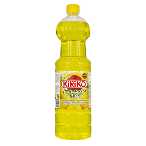 KIRIKO - Limpiador de Pisos Ecológico Desechable de 1.5L, Detergente Líquido con Aroma a Limón para Uso en la Cocina - Product Image 1