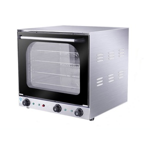 Equipo de Panadería, Horno de Convección Eléctrico Comercial de 4 Bandejas con Función de Vapor - Product Image 2