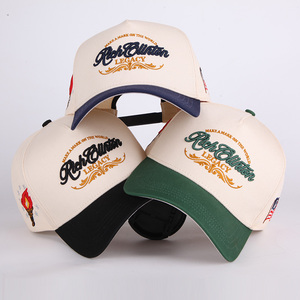 <span class=keywords><strong>Gorra</strong></span> <span class=keywords><strong>de</strong></span> béisbol deportiva para correr <span class=keywords><strong>de</strong></span> algodón con estructura <span class=keywords><strong>de</strong></span> 5 paneles personalizada para hombre, gorras <span class=keywords><strong>de</strong></span> béisbol <span class=keywords><strong>de</strong></span> dos tonos con logotipo bordado 3D - Product Image 3