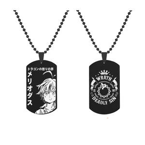 Anime Game the Seven Deadly Sins Colliers Meliodas Liones Hawk Halloween Mode Homme Femme Cosplay Accessoire Cadeaux - Product Image 5