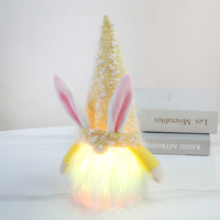 Peluche de haute qualité, mini, phosphorescente, personnalisable en gros, jouet en peluche phosphorescent dans le noir, lapin sans visage, vieil homme, peluche Rudolph personnalisée