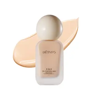 Body Dark Skin Private Label Cushion Case Logo Cream High Quality Makeup Liquid Foundation For Dry Skin