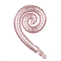 Nouveaux Ballons en Aluminium Décoratifs à Double Spirale et à Boucle Simple, Écologiques, Vente en Gros pour Décorations de Fête d'Anniversaire