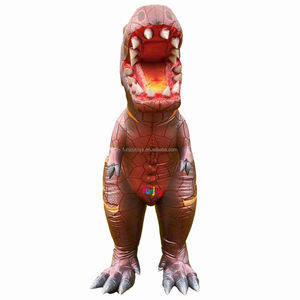Costume gonflable <span class=keywords><strong>de</strong></span> dinosaure <span class=keywords><strong>de</strong></span> <span class=keywords><strong>Trex</strong></span> <span class=keywords><strong>de</strong></span> mutant <span class=keywords><strong>de</strong></span> marche adulte <span class=keywords><strong>de</strong></span> 6,2 pieds - Product Image 4