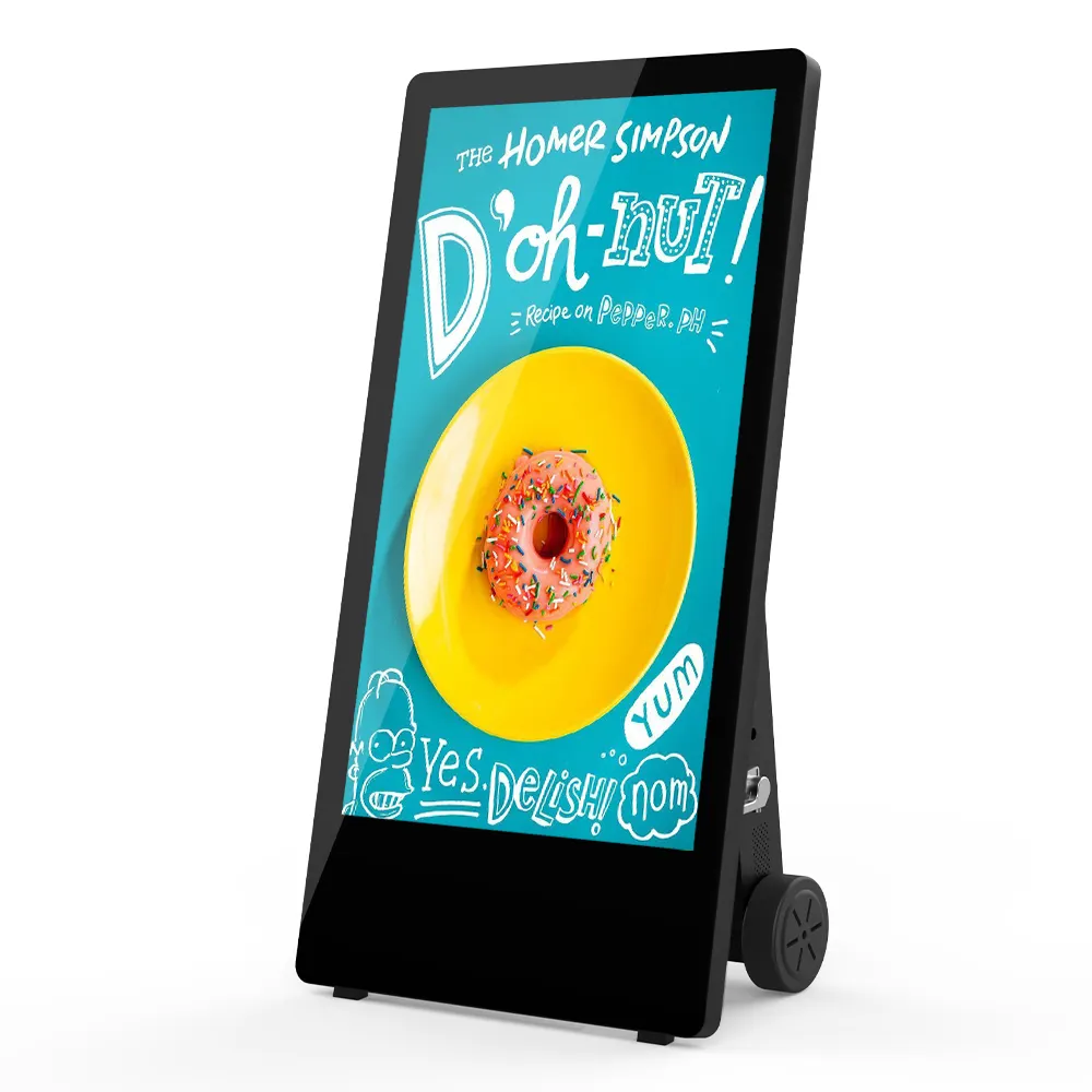Outdoor Digital Signage LCD-Werbung Touchscreen-Display Kiosk für Einkaufs zentren Geschäfte Parks