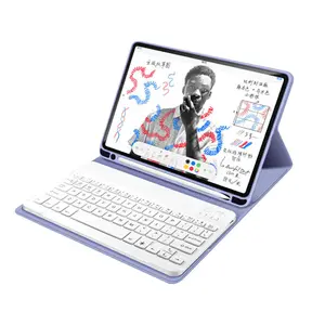 Funda de teclado portátil BT para iPad Pro 12,9 2021, funda de teclado para iPad mini 6, nueva