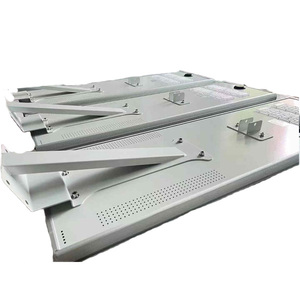 Lampadaire LED extérieur intégré 1000W IP65, éclairage solaire pour jardin et route, corps en aluminium SMD, batterie en plastique, télécommande - Product Image 1