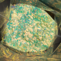 Brillo grueso de poliéster de 1kg que brilla en la oscuridad Brillo luminoso a granel Brillo en la oscuridad