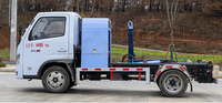 Camions à ordures compacts électriques FOTON, camions à ordures détachables, stations à ordures mobiles, vente directe d'usine, prix bas