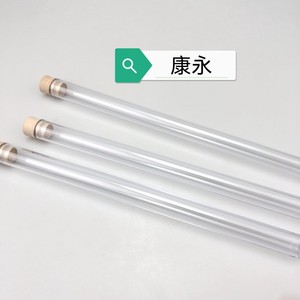Transparent Glass Incense Tubes 15X115 <b>With</b> Wooden Cap For Aromatherapy <b>Diffuser</b> - Product Image 2