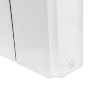 Panneau de chauffage intérieur OEM à affichage numérique et touches tactiles intégrées, blanc, à température constante segmentée, avec noyau céramique