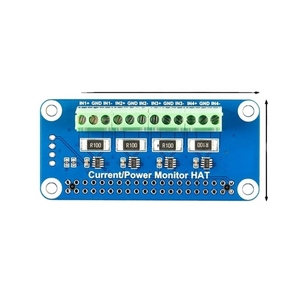 Moniteur de puissance 4 canaux pour Raspberry Pi avec ADC intégré, interface I2C, mesure du courant, de la tension, de la consommation d'énergie et alimentations CA - Product Image 1