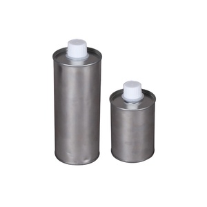 Seau de qualité alimentaire en acier de revêtement de plaque d'étain ronde de 100ml 200ml pour l'utilisation alimentaire de peinture à l'eau - Product Image 4