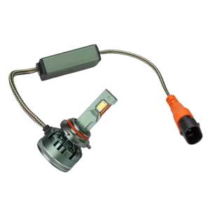 ไฟหน้ารถยนต์ V45PRO 120W 3570 Csp LED รุ่น 9006 พร้อมพัดลมระบายความร้อน ใช้หลอดไฟหน้าแบบ LED รุ่น H1 H4 <span class=keywords><strong>H7</strong></span> H11 แสงสีฟ้า 6500K และแสงสีขาว 6000K วัสดุอะลูมิเนียม - Product Image 4