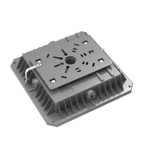 Boîtier de lampe de station-service standard américaine 60W, éclairage de plafond de garage avec dissipateur de chaleur