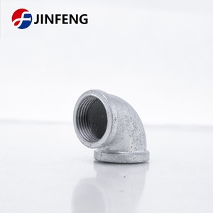 JinFeng Chất lượng cao bspt mạ kẽm ống nước phụ kiện áp suất thấp đồng bằng cuối ống & khuỷu tay cạnh tranh có uy tín giá thấp - Product Image 5