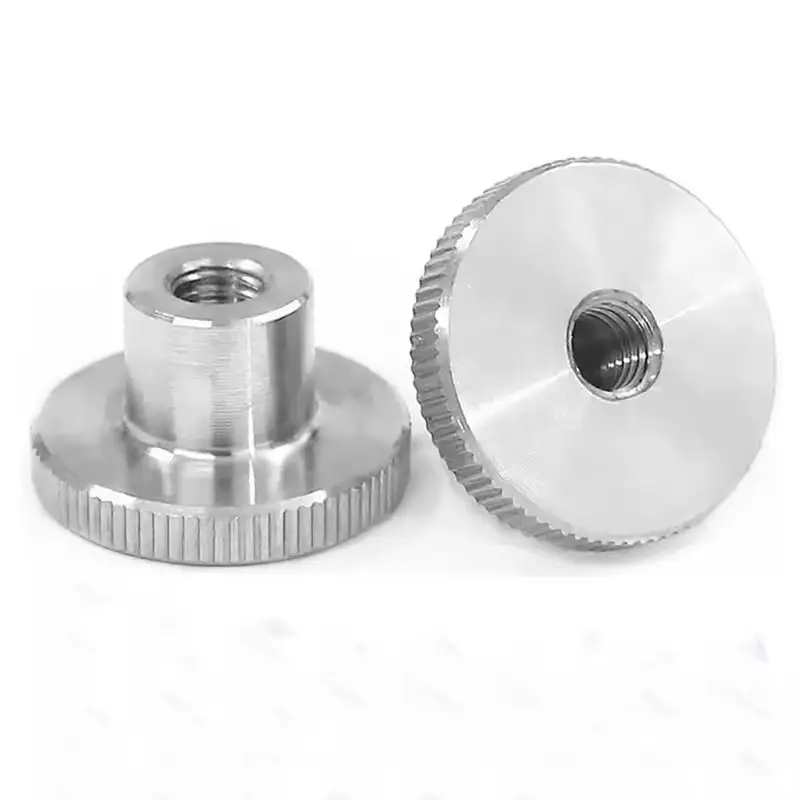 Factory Wholesale High Quality 304 Stainless Steel Metric Knurled Thumb Nuts