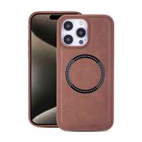 Étui de téléphone magnétique pour Apple iPhone 16 Pro Max, coque antichoc pour iPhone 17 Pro Max, étui en cuir
