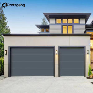 <span class=keywords><strong>Porte</strong></span> <span class=keywords><strong>de</strong></span> <span class=keywords><strong>garage</strong></span> <span class=keywords><strong>sectionnelle</strong></span> ultra silencieuse et isolée avec opérateur à courroie et rouleaux en nylon pour maisons attenantes et chambres au-dessus - Product Image 1