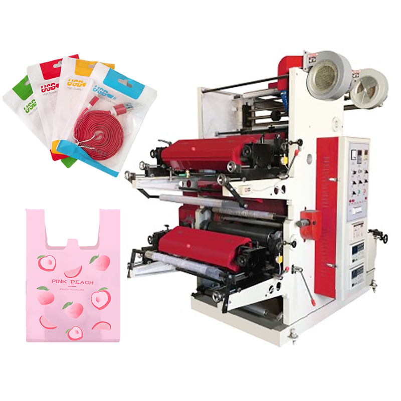 High Speed Flexo Printing Machine Plastic