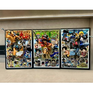 21*30CM un pezzo Luffy Sabo asso Anime <span class=keywords><strong>Figure</strong></span> Art Poster di arte murale Poster retrò Poster decorativi per la casa - Product Image 5