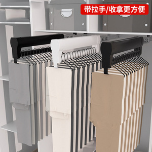 Porte-pantalon télescopique Resonance Classic Deluxe pour armoires, solution de rangement pour penderie coulissante - Product Image 5
