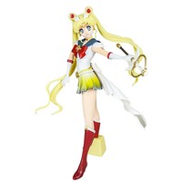 Figura de Anime Sailor Moon Tsukino Usagi al por Mayor, Varita Mágica de Transformación, Muñeca 2D, Modelo de Adorno, Set en Caja